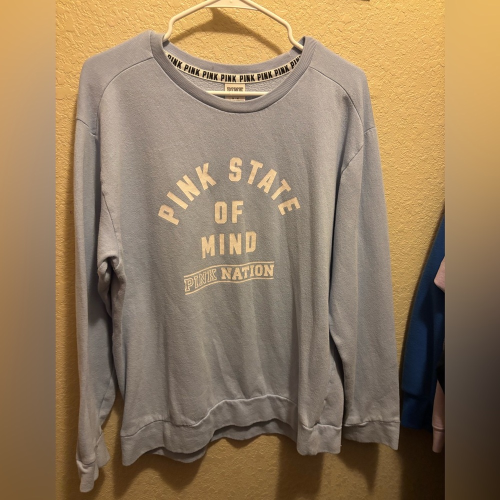 Pink State Blue Pullover